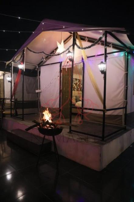 Luxury Farmhouse In Chhatarpur With Pool ニューデリー エクステリア 写真